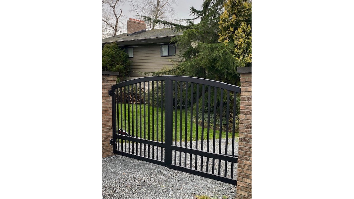 Driveway Gates Custom Aluminum Swing Driveway Gates Kingsley
