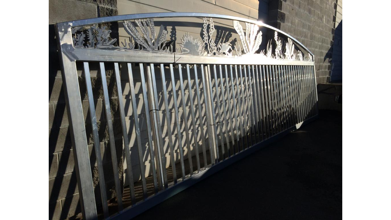 Driveway Gates Custom Aluminum Sliding Gates Bodnar West Coast