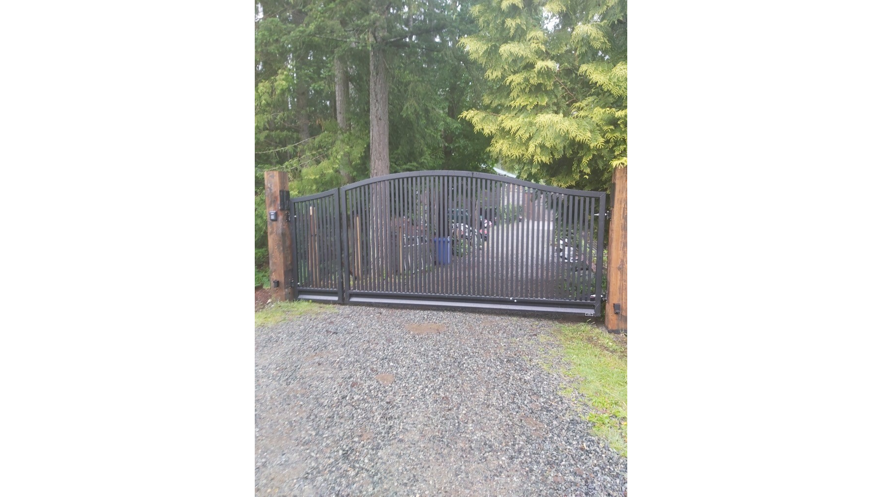 Driveway Gates Custom Aluminum Swing Driveway Gates Adley West
