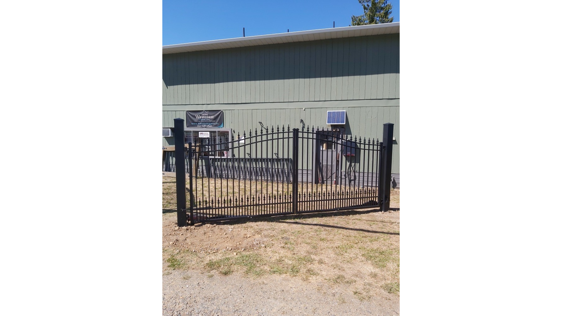 Driveway Gates Custom Aluminum Swing Driveway Gates Prauge West